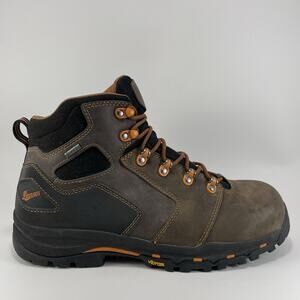 Danner Vicious 4.5 Mid Work Boots NMT Mens Size 11 D Brown Leather Hard Toe